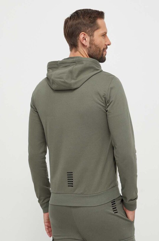 Oblačila Bombažen pulover EA7 Emporio Armani 8NPM03.PJ05Z zelena