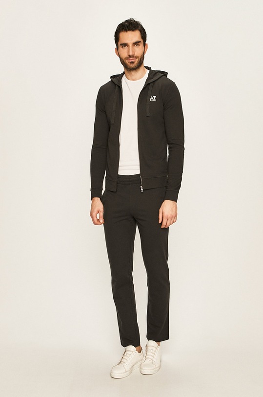EA7 Emporio Armani - Komplet 8NPV50.PJ05Z bawełna czarny 8NPV50.PJ05Z