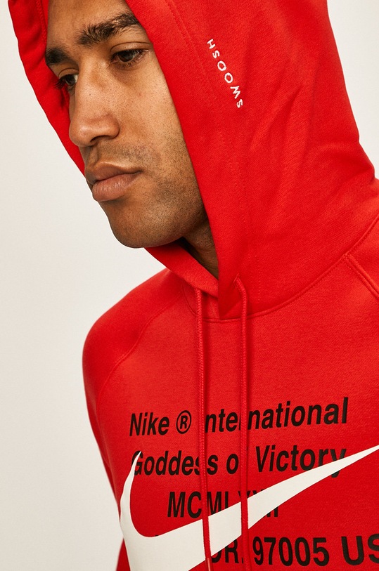 Nike Sportswear - Mikina červená CJ4861