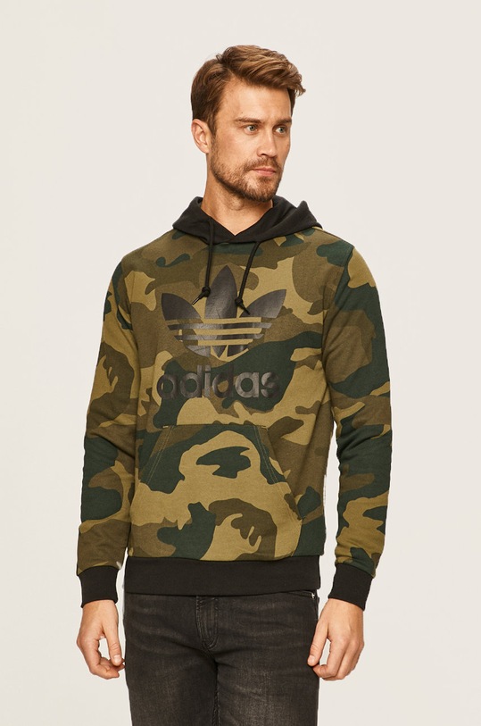 adidas Originals - Mikina FM3395 s kapucí vícebarevná FM3395