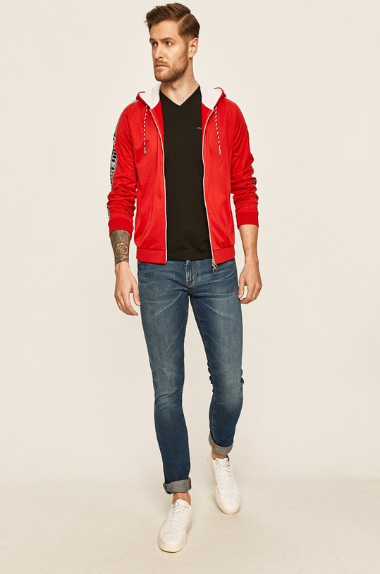Armani Exchange - Mikina 3HZMFM.Z8M8Z červená SS20