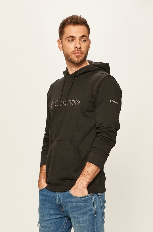 Columbia Bluza z kapturem czarny 1681664.