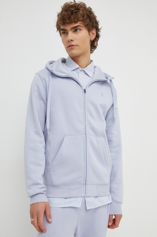 G-Star bluză Premium core uni albastru D16122.C235