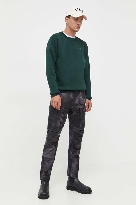 Mikina G-Star Raw D16917.C235 zelená SS25