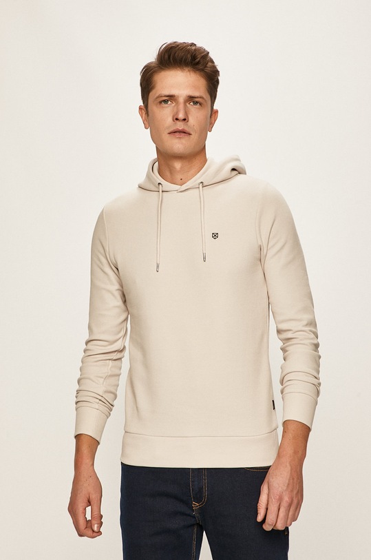 Premium by Jack&Jones - Bluza z kapturem szary 12166526