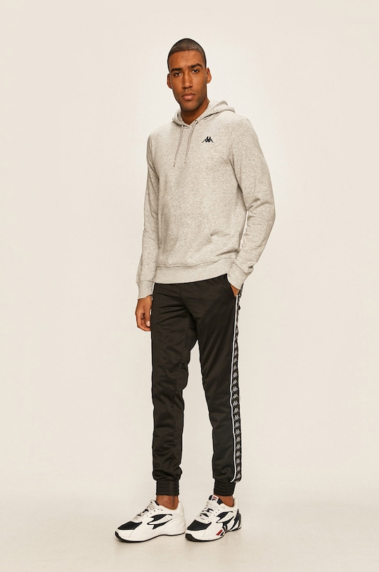 Kappa - Mikina 707390 sivá SS20