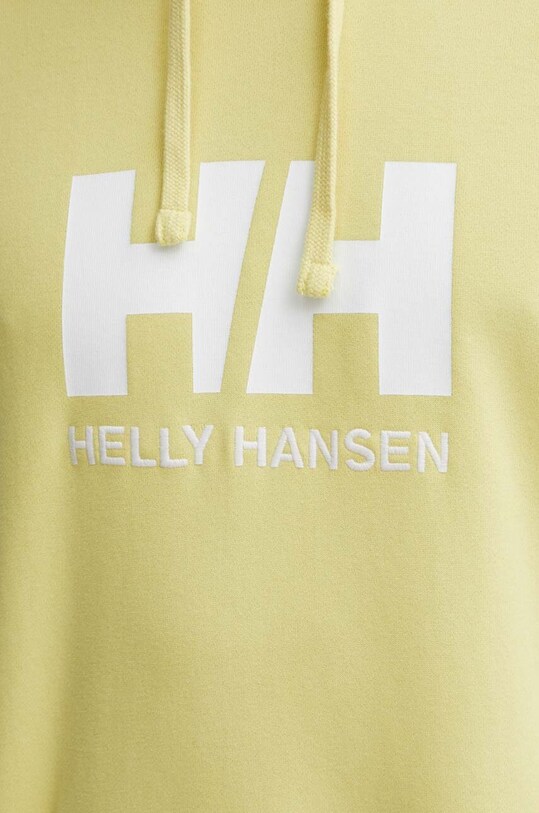 Helly Hansen hanorac de bumbac HH LOGO HOODIE 33977 galben