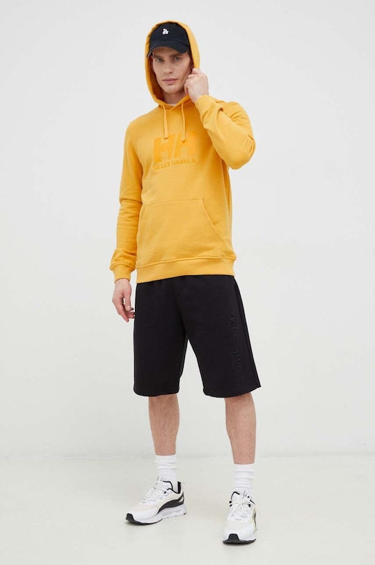 Helly Hansen bluza HH LOGO HOODIE z kapturem żółty 33977