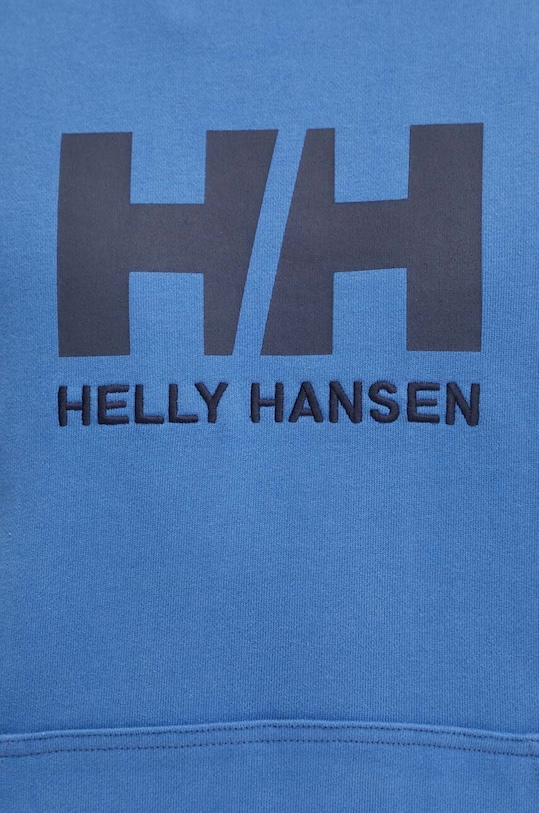 Bavlnená mikina Helly Hansen HH LOGO HOODIE 33977 modrá
