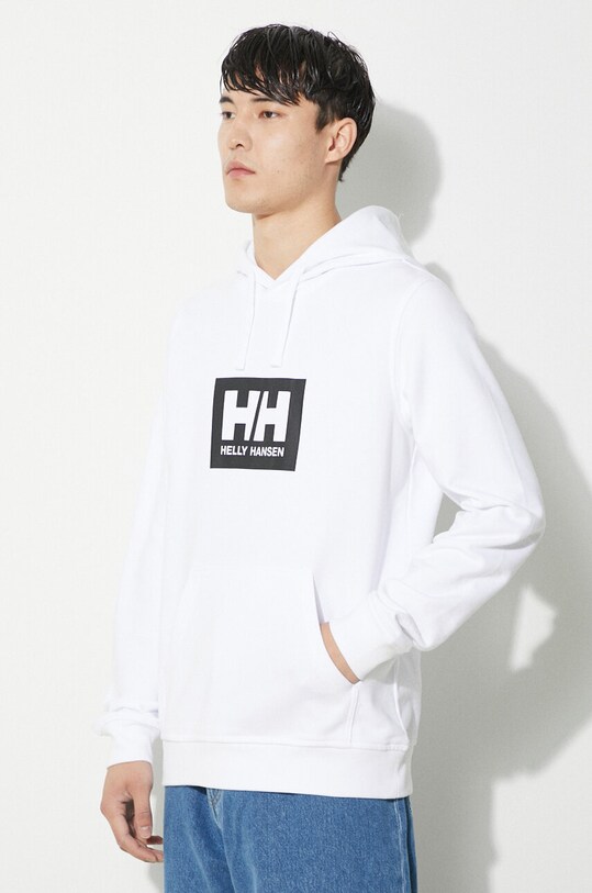 Helly Hansen felpa in cotone bianco 53289