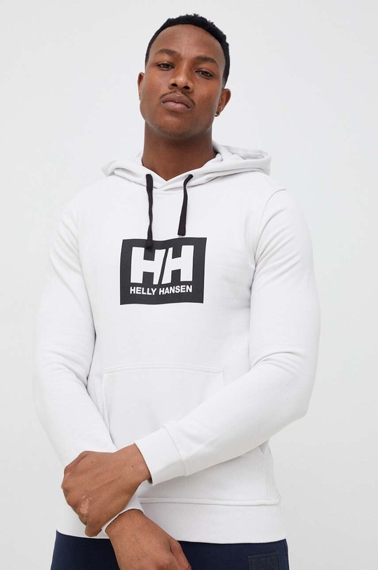 Helly Hansen bluza bawełniana szary 53289