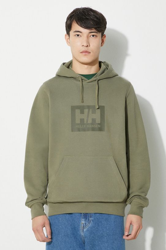 Helly Hansen cotton sweatshirt green 53289