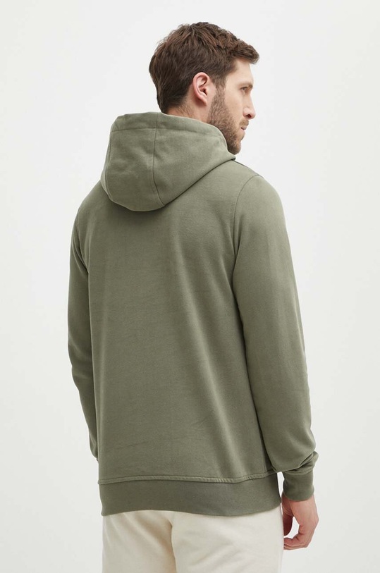 Bavlnená mikina Helly Hansen zelená 53289