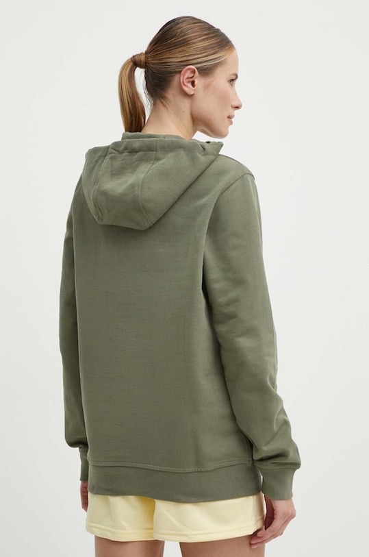 Bavlnená mikina Helly Hansen 53289 zelená