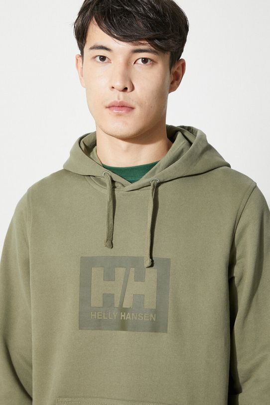 Бавовняна кофта Helly Hansen 53289 зелений