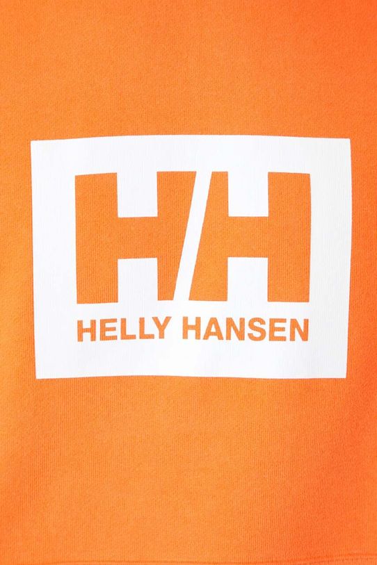 Helly Hansen bluza bawełniana 53289 pomarańczowy
