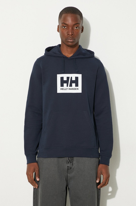Helly Hansen cotton sweatshirt navy 53289