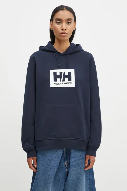 Helly Hansen cotton sweatshirt cotton navy 53289