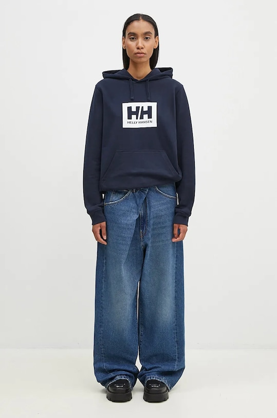 Helly Hansen cotton sweatshirt 53289 navy
