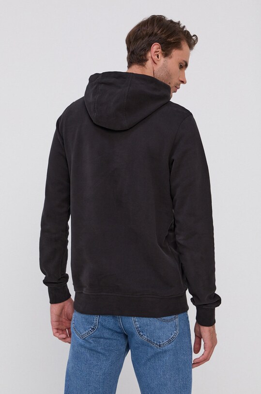 Pamučna dukserica Helly Hansen crna 53289