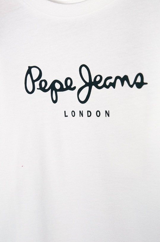 Хлопчик Pepe Jeans - Дитячий лонгслів Herman 92-122 cm PB502359 білий