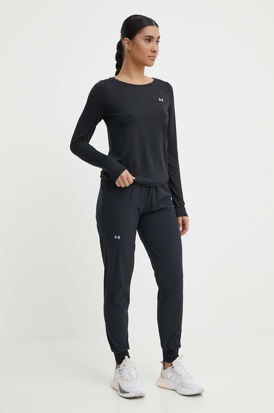 Under Armour - Longsleeve 1328966 μαύρο AW23