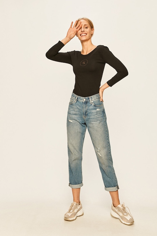 Calvin Klein Jeans - Bluza J20J213547 negru SS20