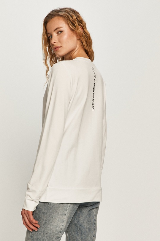 Oblečení EA7 Emporio Armani - Mikina 8NTM39.TJ31Z bílá