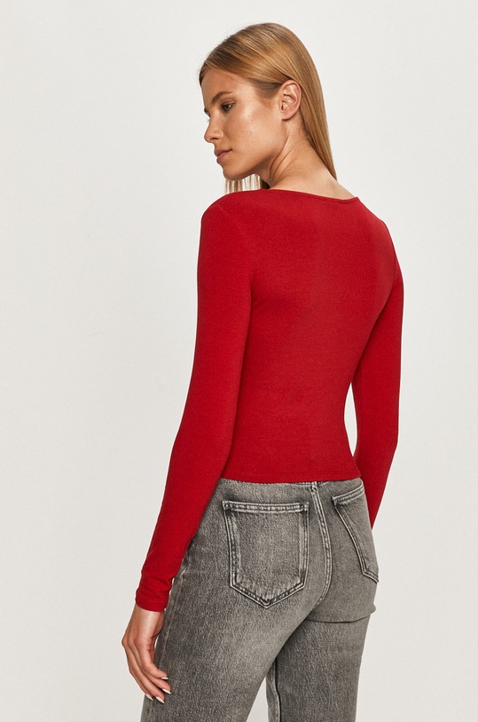 Îmbrăcăminte Tally Weijl - Longsleeve STSCOLISI2 rosu