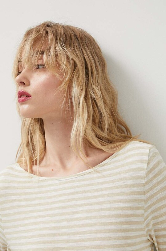 Marc O'Polo Majica dugih rukava bijela B01219652597