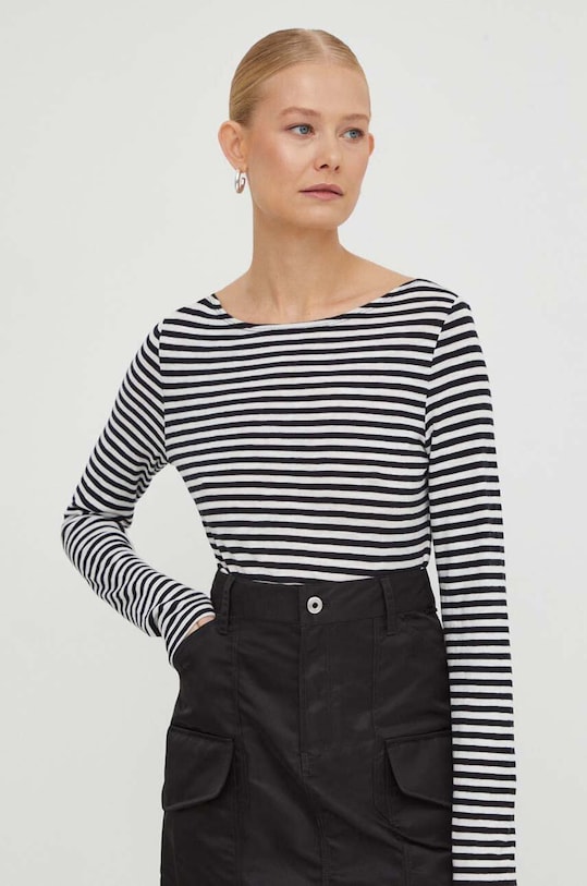 Marc O'Polo Longsleeve curele negru B01219652597