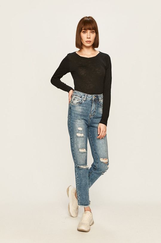 Marc O'Polo - Longsleeve B01226152033 czarny AA00