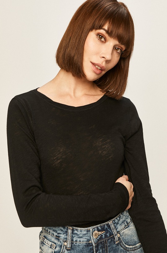 Marc O'Polo - Longsleeve czarny B01226152033