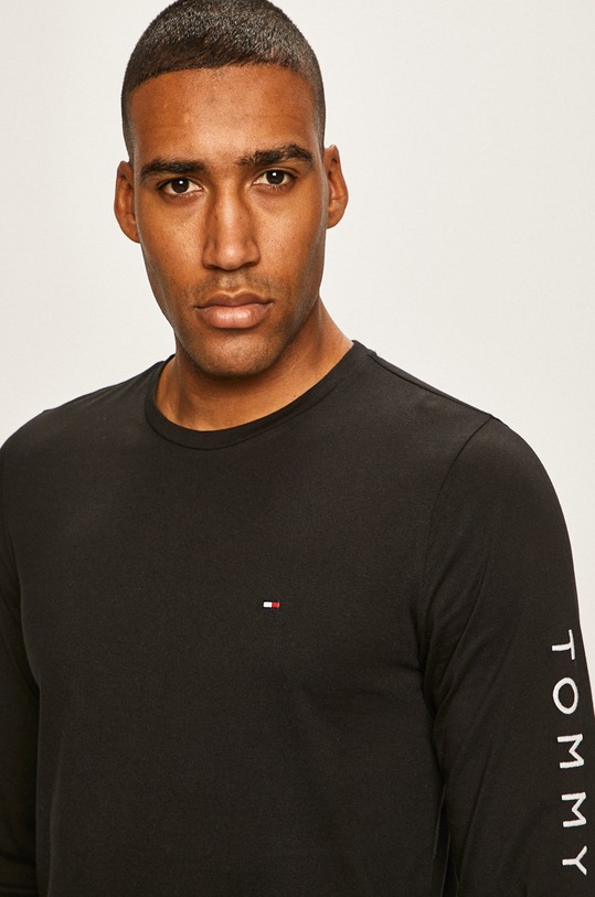 Tommy Hilfiger - Longsleeve MW0MW12514 negru