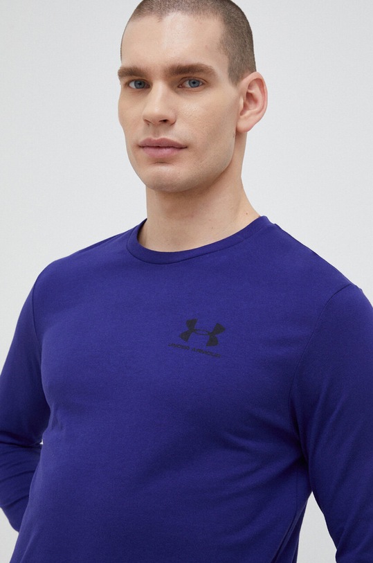 Tričko s dlhým rukávom Under Armour fialová 1329585
