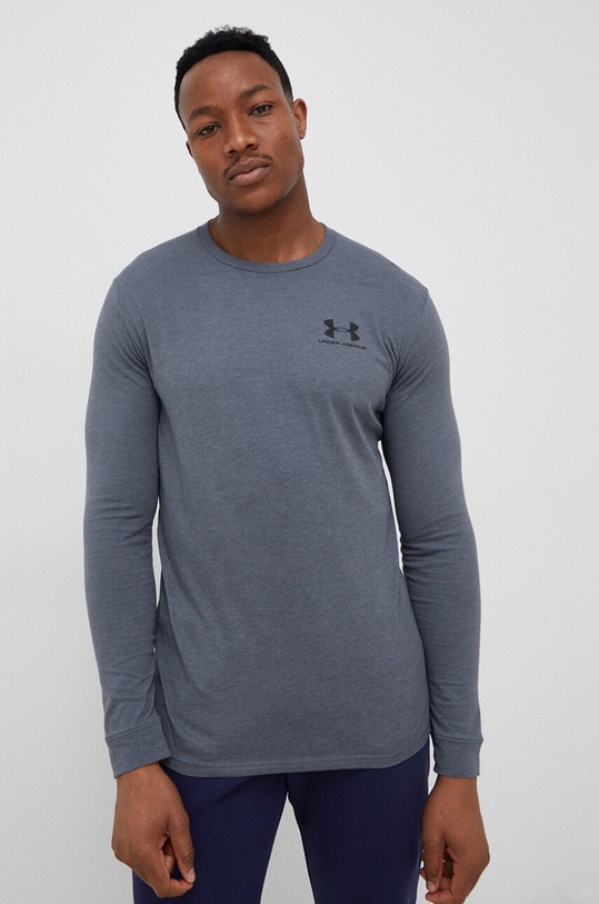 Tričko s dlhým rukávom Under Armour sivá 1329585