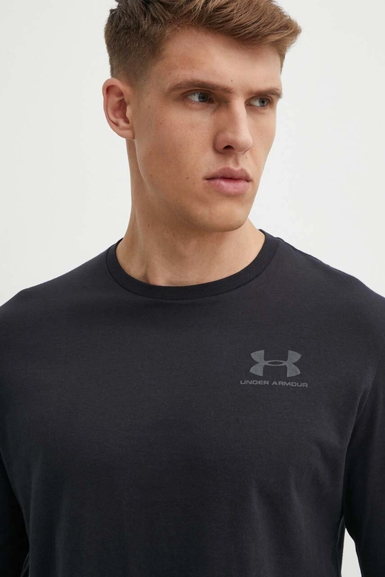 Tričko s dlhým rukávom Under Armour čierna 1329585