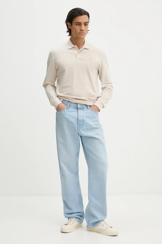 G-Star longsleeve D14141.5864 bej AW24