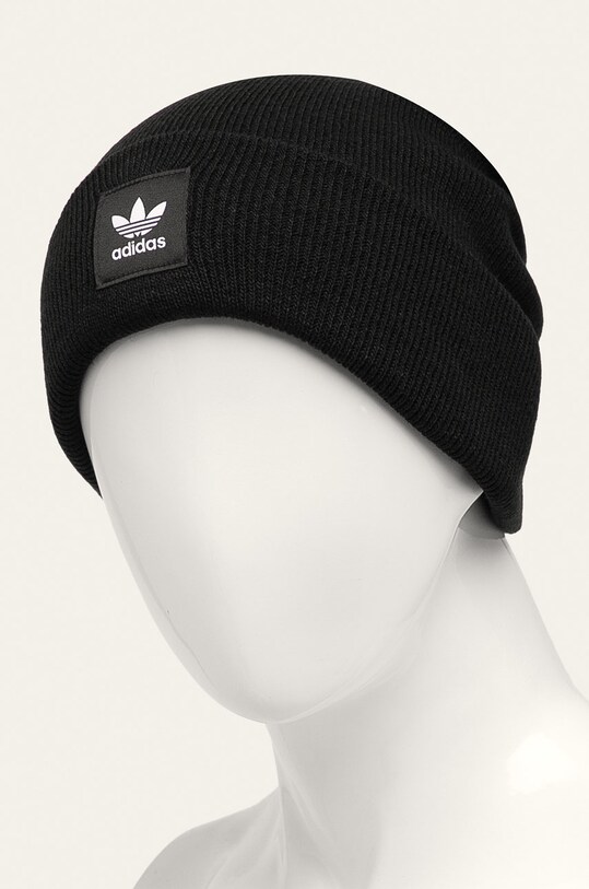 adidas Originals - Шапка ED8712.M Adicolor Cuff Beanie ED8712.M чёрный SS20