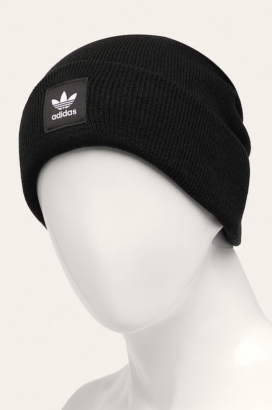 Čepice adidas Originals ED8712.M Adicolor Cuff Beanie ED8712.M černá SS20