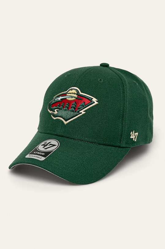 Čiapka 47 brand NHL Minnesota Wild zelená H.MVP29WBV.DG