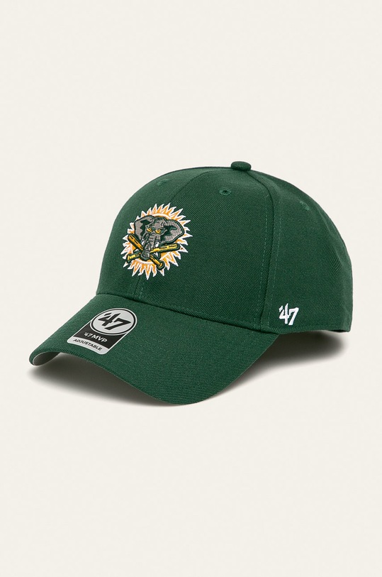 47brand - Čepice MLB Oakland Athletics zelená BCPTN.MVP18WBV.DG94