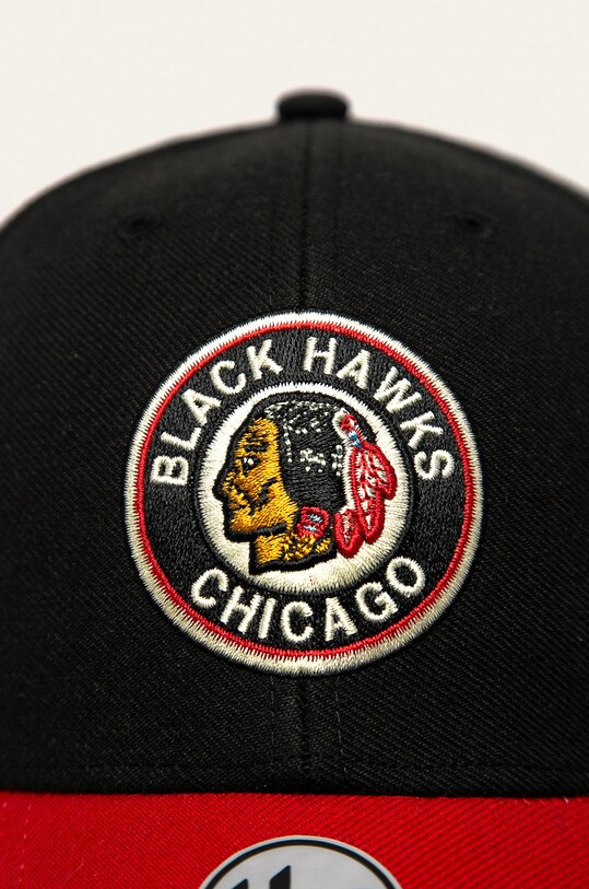Аксессуары 47 brand - Кепка NHL Chicago Blackhawks HVIN.MVPTT04WBV.BK37 чёрный
