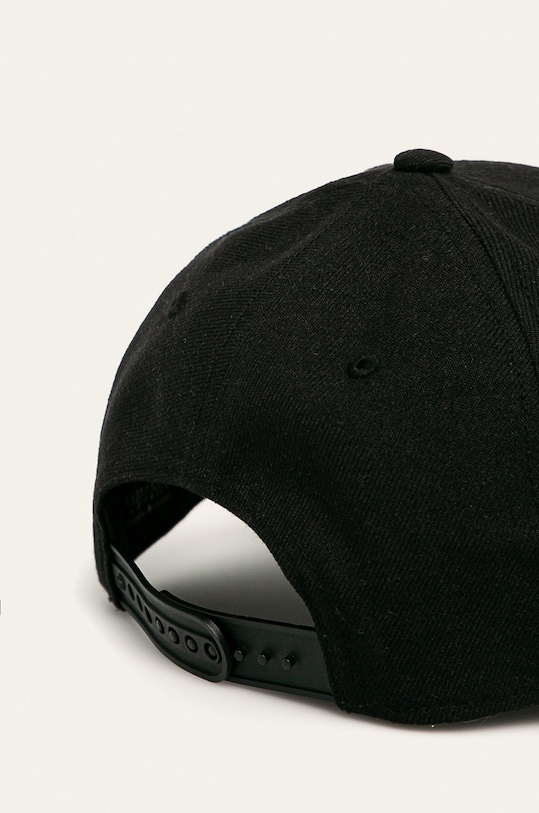 47 brand - Czapka MLB Los Angeles Dodgers B.MVPSP12WBP.BKE czarny SS20