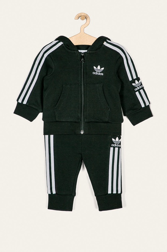 adidas Originals - Detská tepláková súprava 62-104 cm FM5596 čierna FM5596