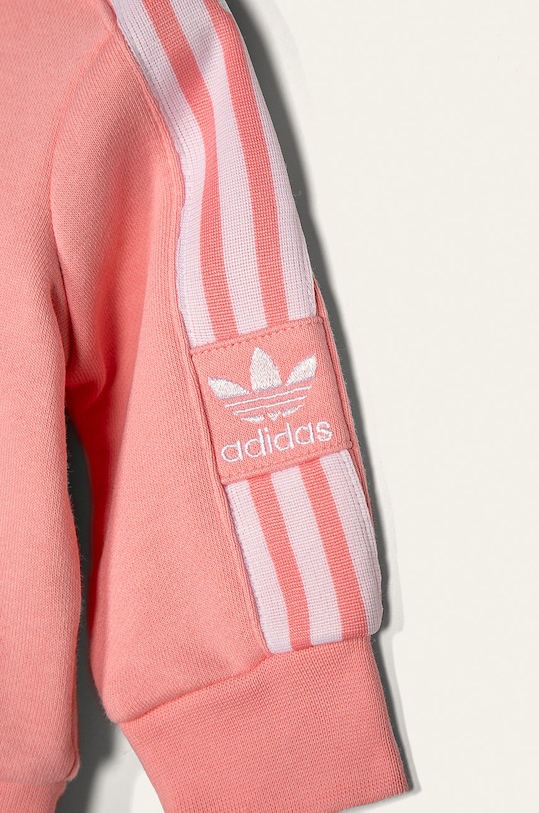 Chlapec adidas Originals - Detská tepláková súprava 62-104 cm FM5603 FM5603 ružová