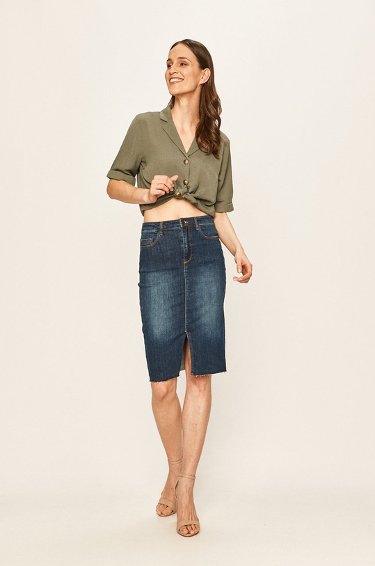 Only - Bluzka 15181018 turkusowy SS20