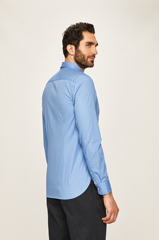 Tommy Hilfiger - Camasa MW0MW12173 albastru