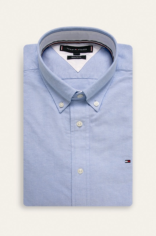 Tommy Hilfiger - Camasa lung albastru MW0MW12189