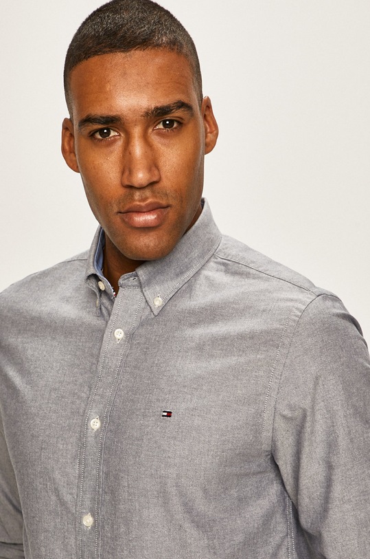 Tommy Hilfiger - Camasa gri MW0MW12189